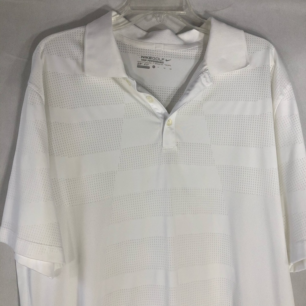 Nike Golf White Polo Top